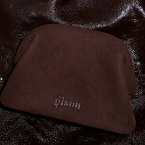 NEW Gisou Fall Mini's Brown Case/Pouch & Dustbag Limited Edition Rare Unopened
